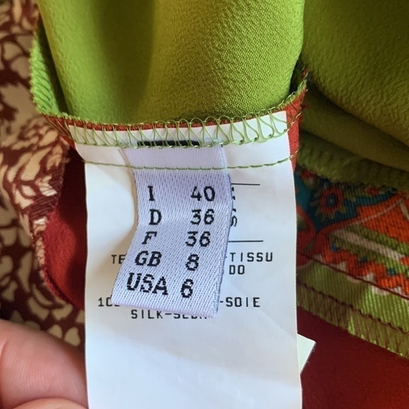 Jean PAUL GAULTIER CLASSIQUE Vintage Retro 90’s Silk Abstract/Floral Maxi Dress - Picture 14 of 15